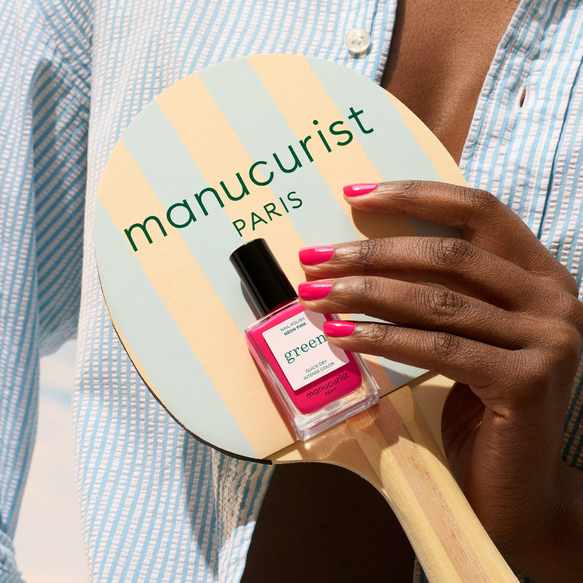 Manucurist Green Nail Polish - Neon Pink