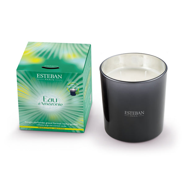 Eau de Amazonie Rechargable Large Scented Candle 450g