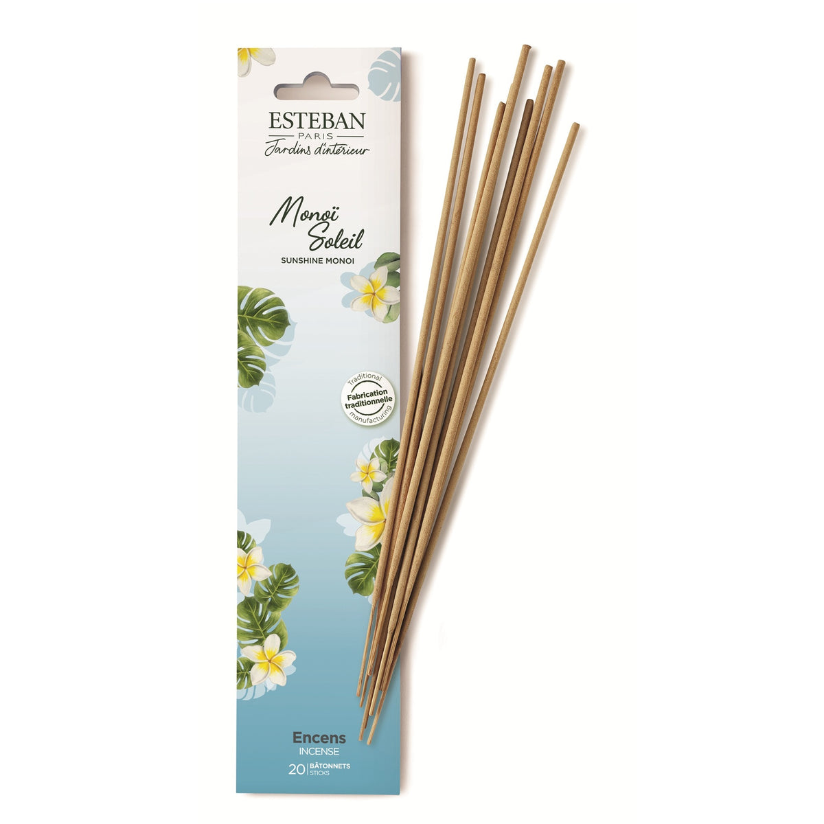 Monoi Soleil Bamboo Incense Sticks x 20