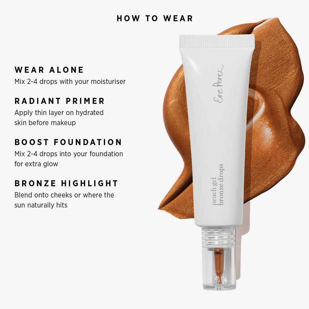 Ere Perez Peach Gel Bronze Drops