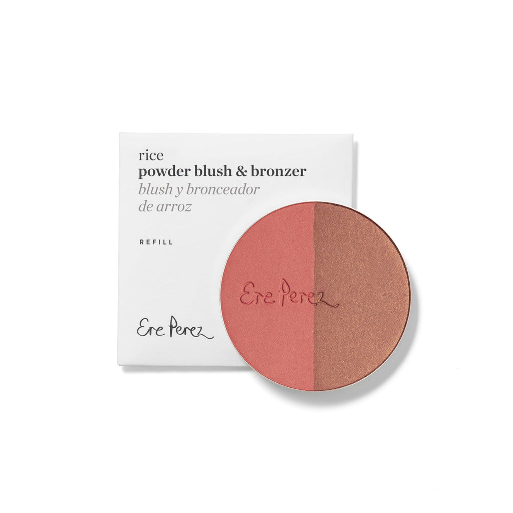 Ere Perez Rice Powder Blush & Bronzer - Brooklyn