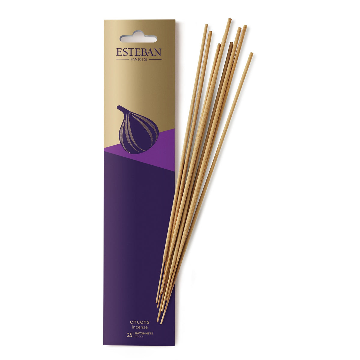 Figue Noire Bamboo Incense Sticks x 20