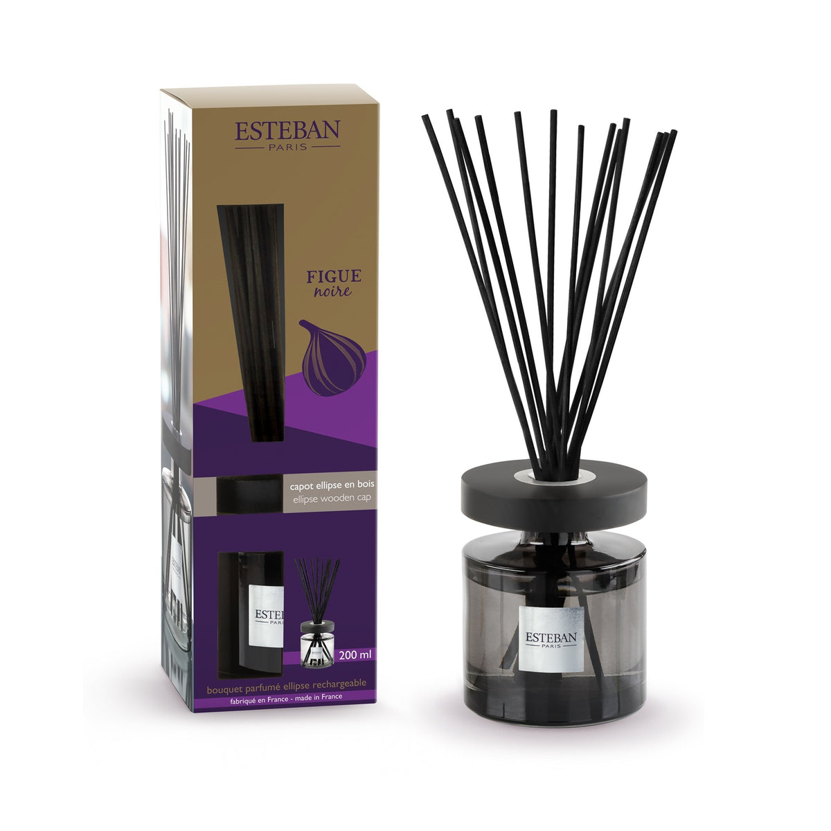 Figue Noire Ellipse Bouquet Set 200ml
