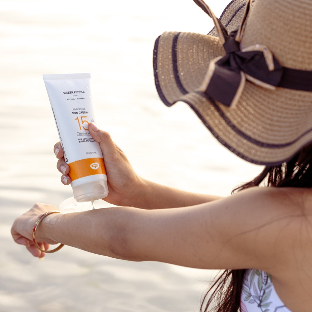 Edelweis Sun Cream SPF15 with Tan Accelerator 200ml