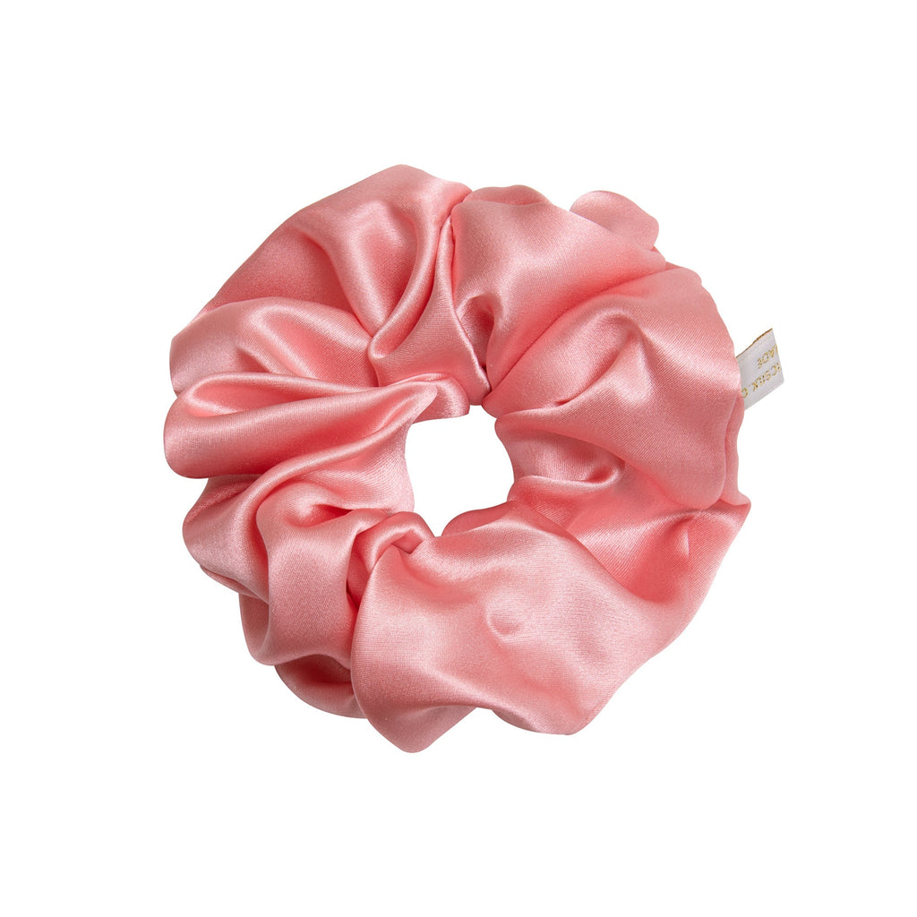 Pure Mulberry Silk Hair Scrunchie in Rose