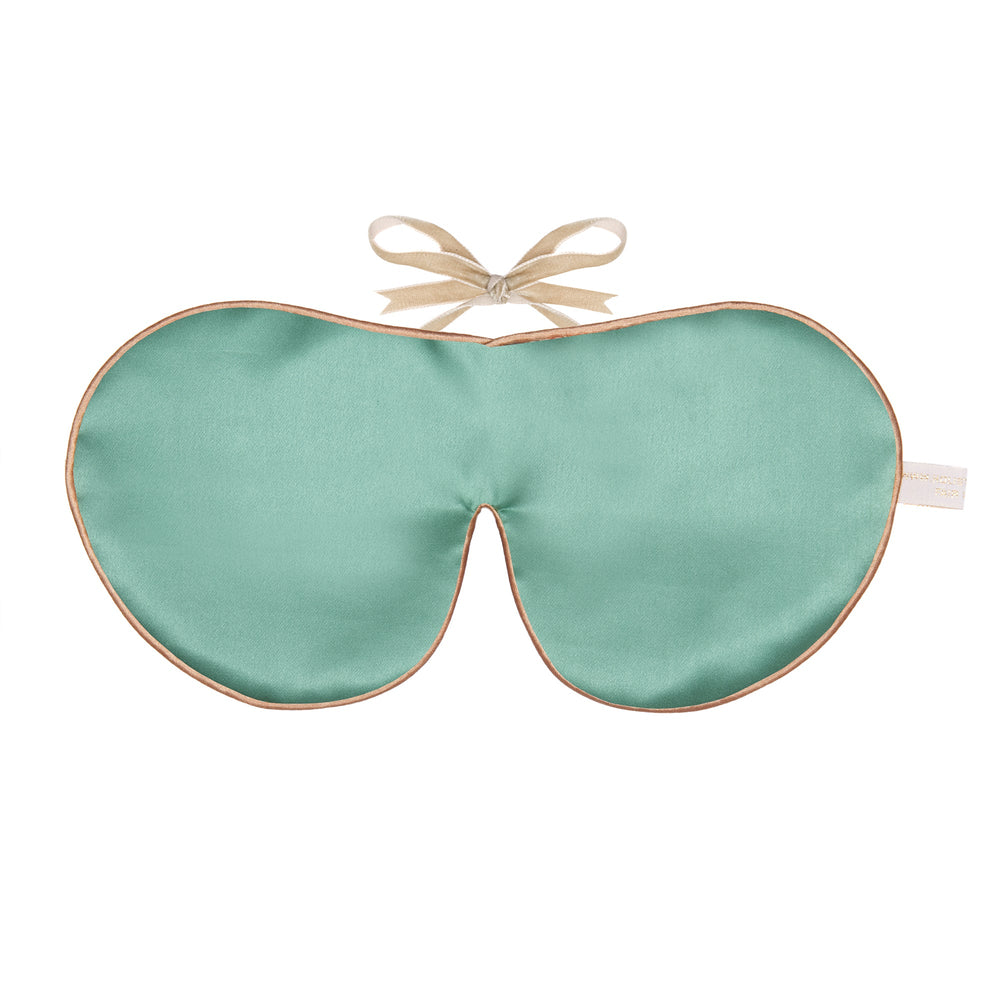 Holistic Silk Mulberry Silk Anti-Age Eye Mask in Jade