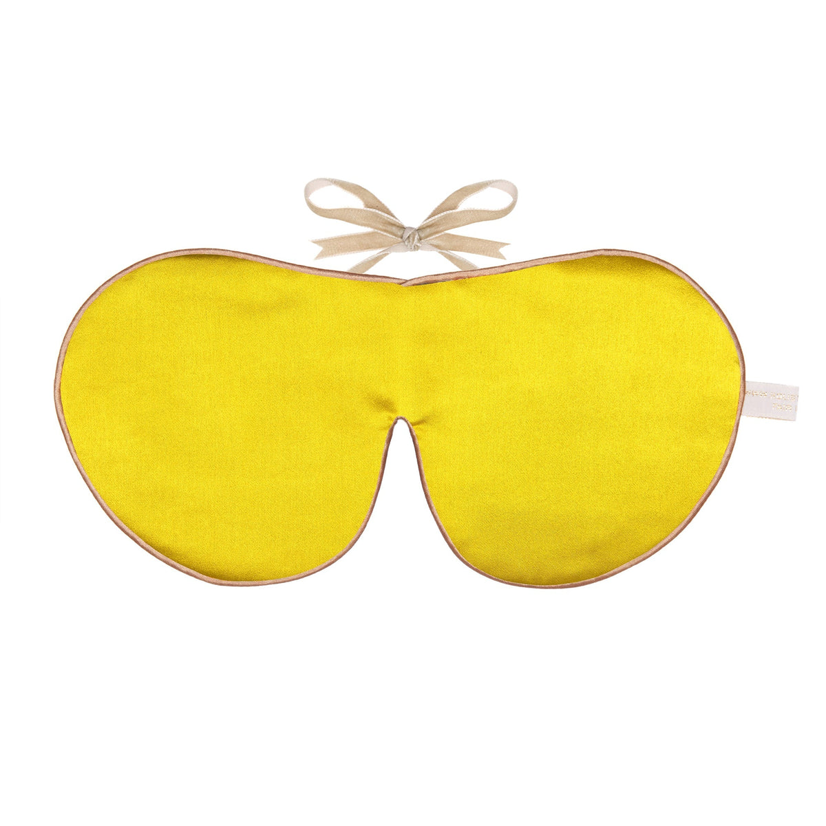 Holistic Silk Mulberry Silk Anti-Age Eye Mask in Saffron