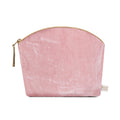 Holistic Silk Velvet Make-Up Bag with Lavender | Rose Silk Velvet 