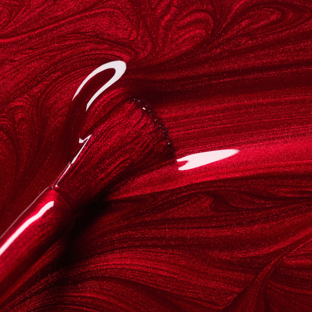 Green Nail Polish - Red Hibiscus 15ml