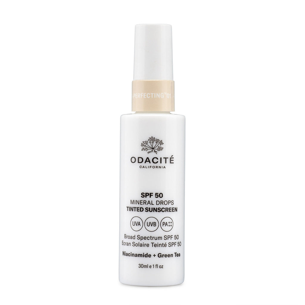 Odacite SPF50 Flex-Perfecting Mineral Drops Tinted Sunscreen - Flex 01
