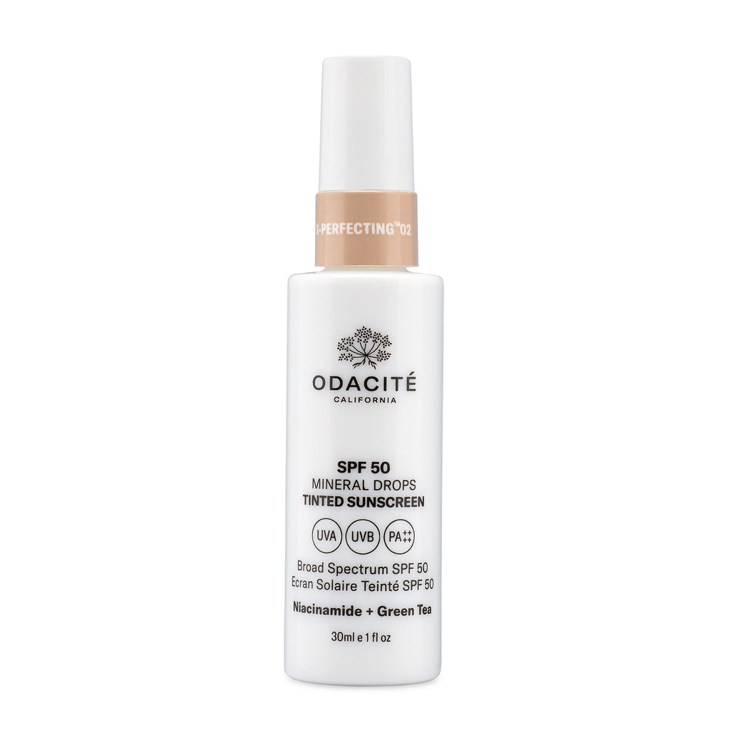 Odacite SPF50 Flex-Perfecting Mineral Drops Tinted Sunscreen - Flex 02