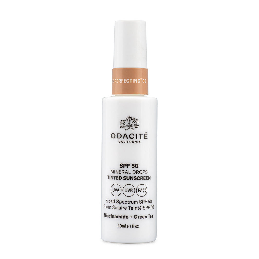 Odacite SPF50 Flex-Perfecting Mineral Drops Tinted Sunscreen - Flex 03