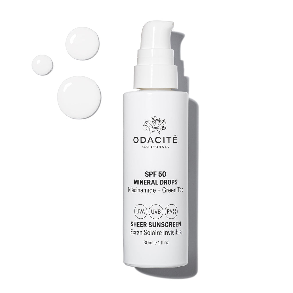 Odacite SPF50 Mineral Drops Sheer Sunscreen