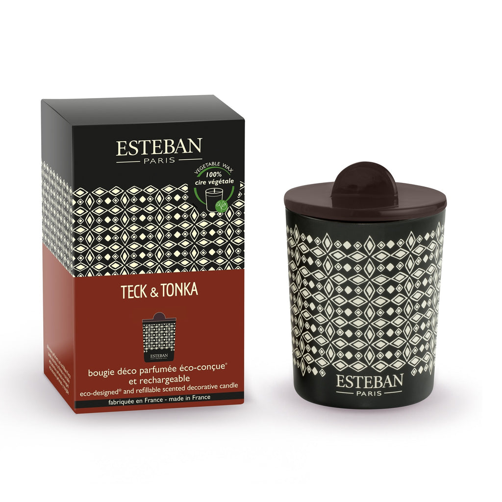 Teck & Tonka Decorative Scented Candle 180g