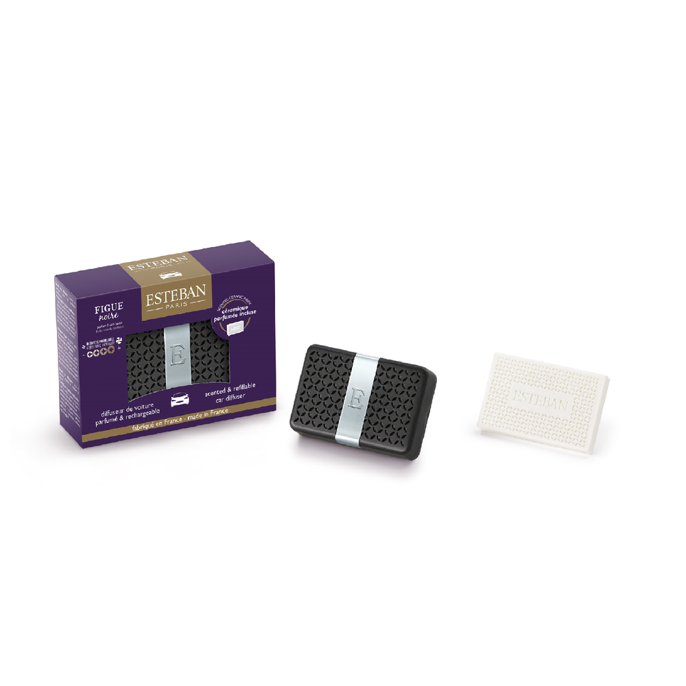 Esteban Figue Noire Refillable Scented Car Diffuser