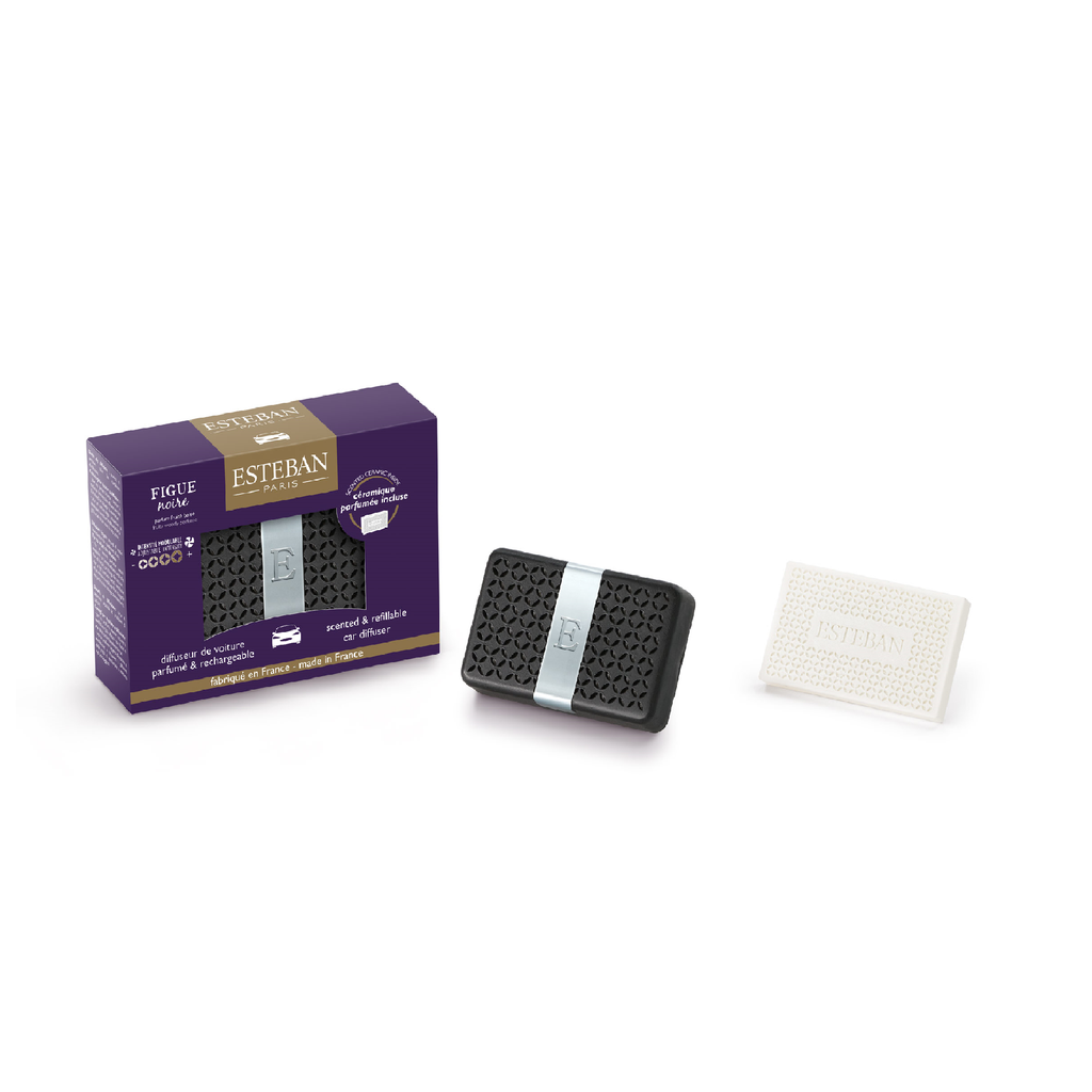 Esteban Figue Noire Refillable Scented Car Diffuser