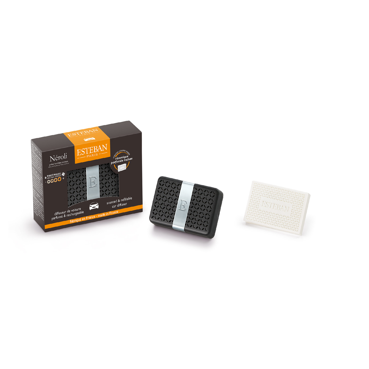 Esteban Neroli Refillable Scented Car Diffuser
