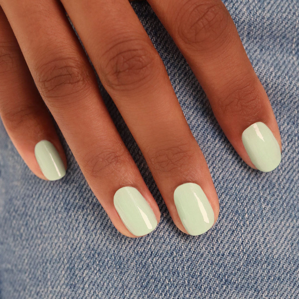 Green Nail Polish - Mint 15ml