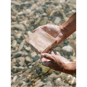 Sliced Aleppo Soap 100g - in a muslin bag