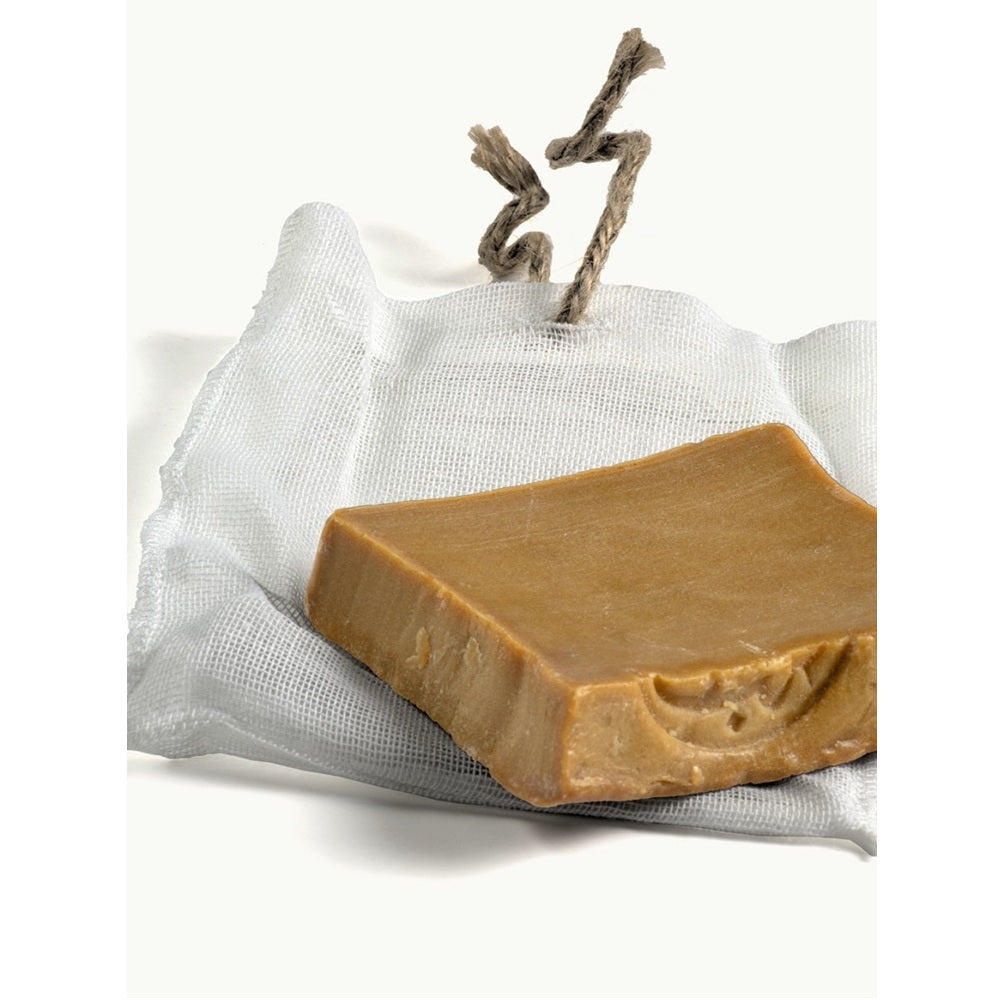 Sliced Aleppo Soap 100g - in a muslin bag