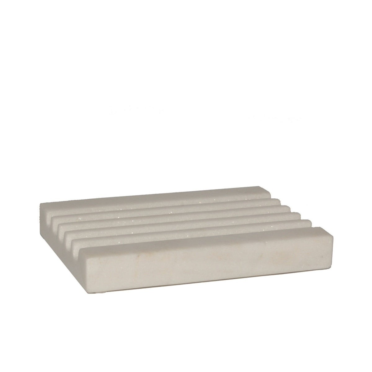 White Marble Soap Dish 12 x 8.5 x 1.7cm