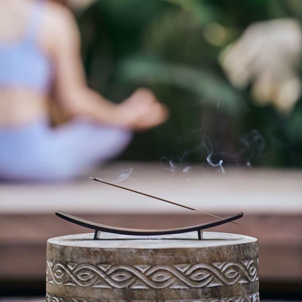 Wooden Incense Holder